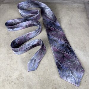 Van Heusen Purple‎ Paisley Tie